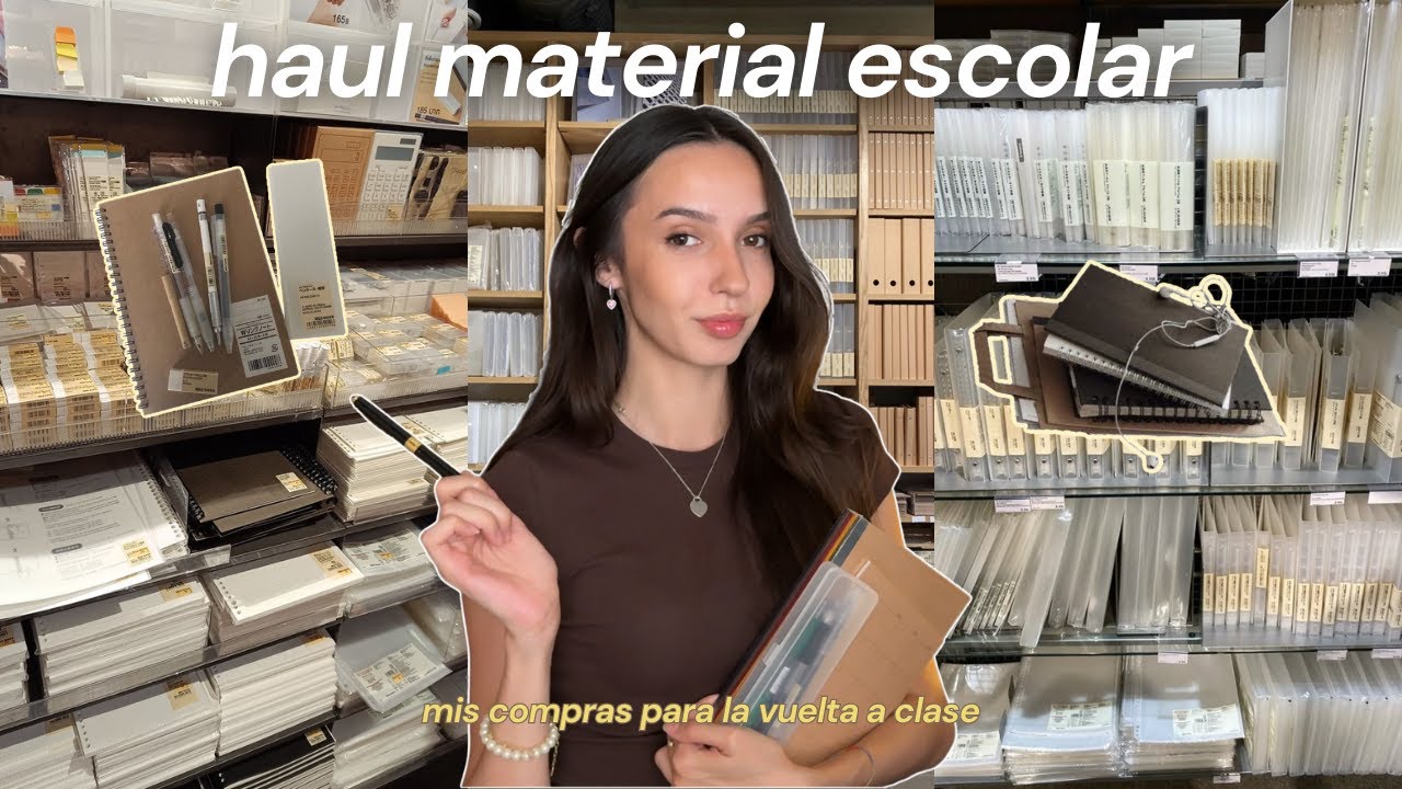 Haul Material Escolar 🖋️ 2025-2026 | Carolette Martin