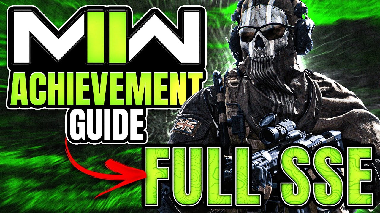 Modern Warfare 2 FULL SSE Achievement Guide (COD MW2 Intel Locations) YouTube