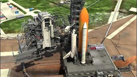 NASA Launch Complex 39A - Animated 3D Model