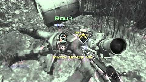 MW3 - S&D 720 Throwing Knife Final Killcam