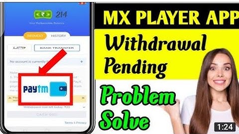 mx player withdraw problem|mx player withdraw problem solve.||Loot tricks||