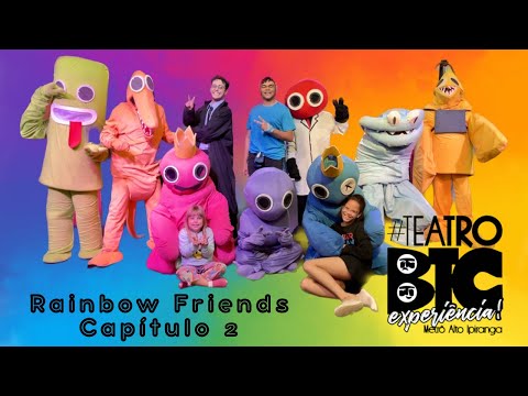 Teatro de palitos de Rainbow Friends - roblox 