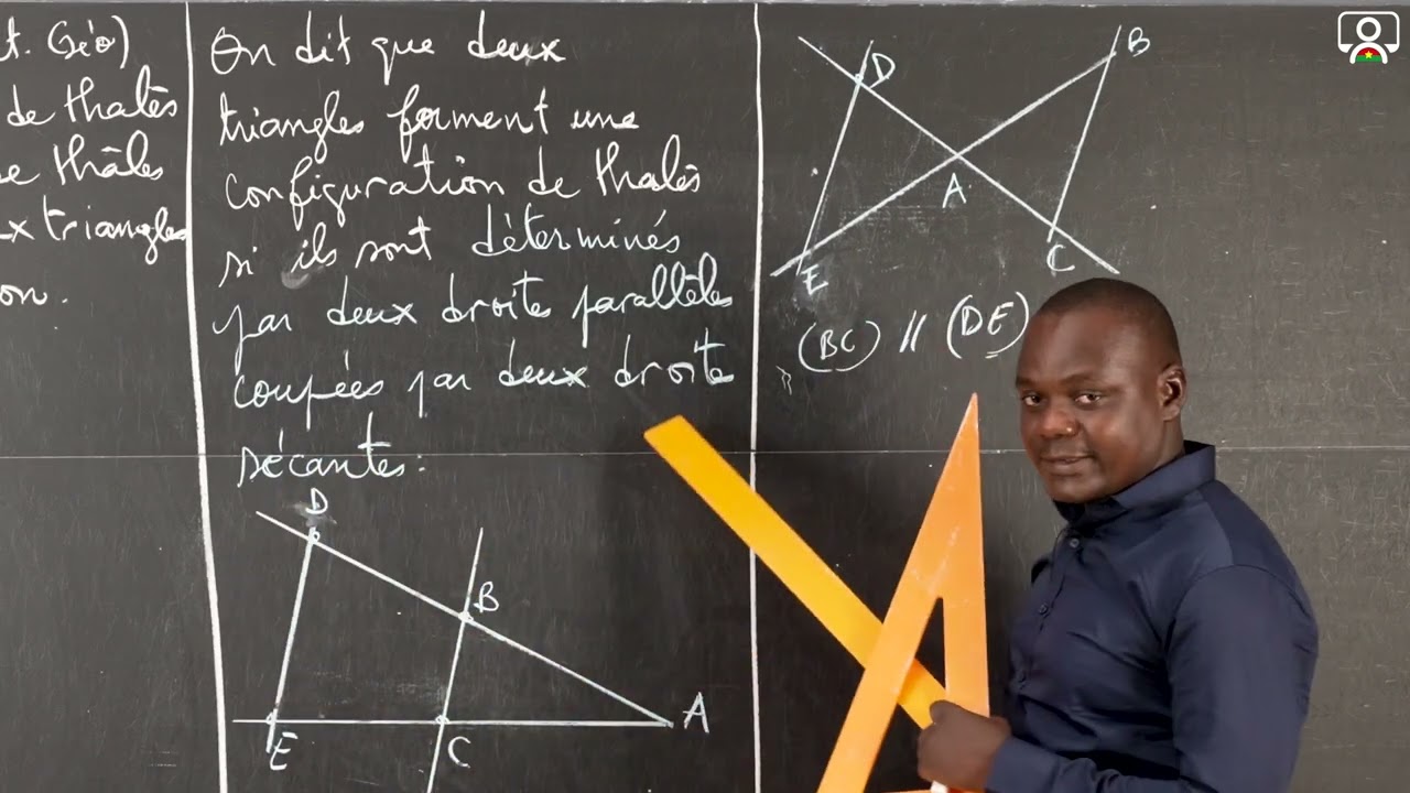Cours - 3e - Maths - AG : Théorème de Thalès 1/3