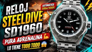 RELOJ STEELDIVE SD1960 PURA ADRENALINA