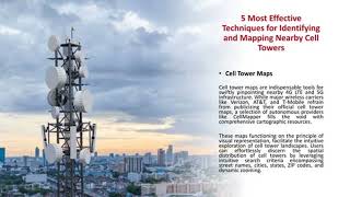 The comprehensive guide to finding cell towers and maximizing signals