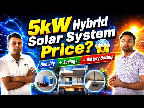 How Much Can a 5kW Hybrid Solar System Save You Every Month? ⚡ Watch This First!