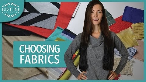 How to choose fabrics for a fashion collection | Justine Leconte