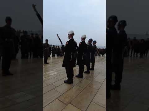 Anıtkabir'de Nöbet Değişimi