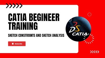 Sketch Constraints and Sketch Analysis || How to apply Constraints?