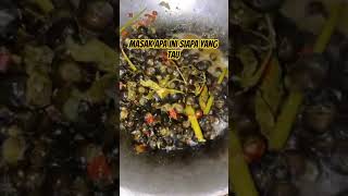 masak apa ini siapa yang tau#keong #kerang #streetfood