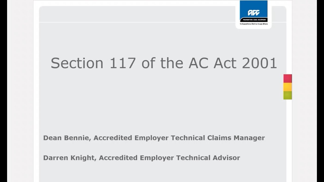 ACC AEP assessor workshop 6 October 2025