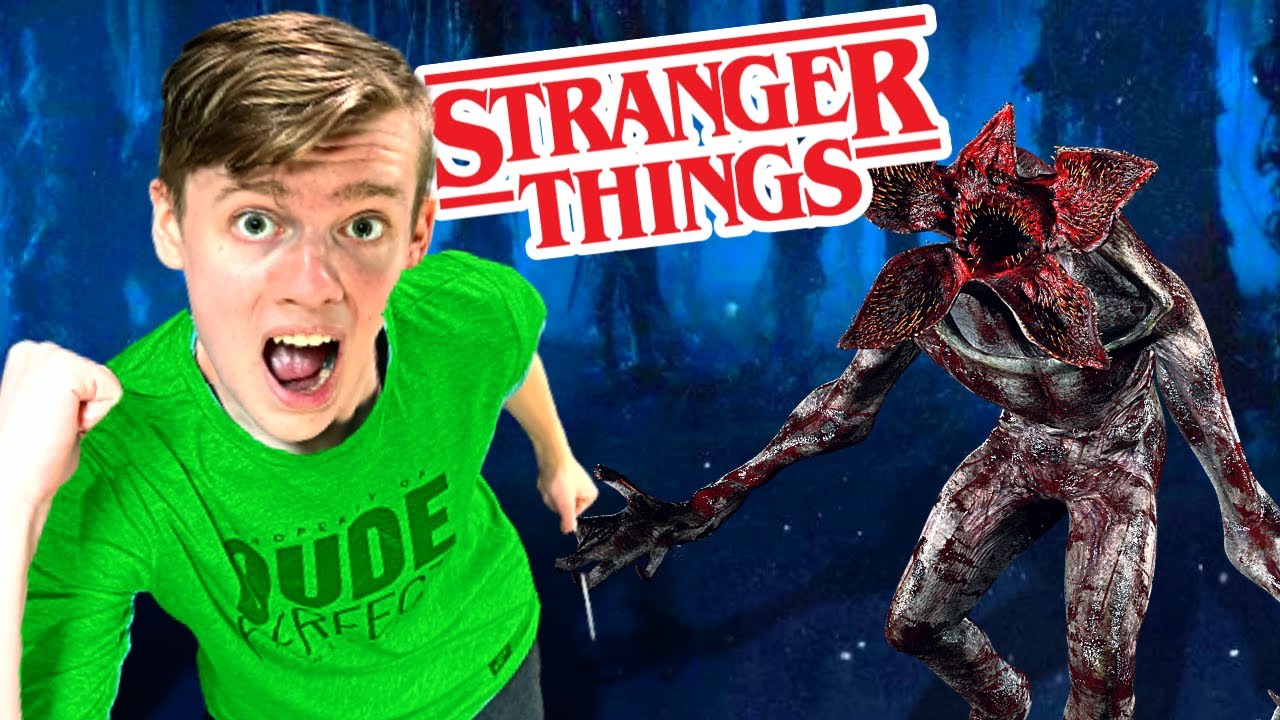 Escape The UPSIDE DOWN || Stranger Things Challenge