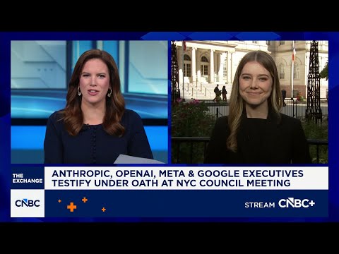 Anthropic, OpenAI, Meta and Google execs testify under oats at NYC council meeting