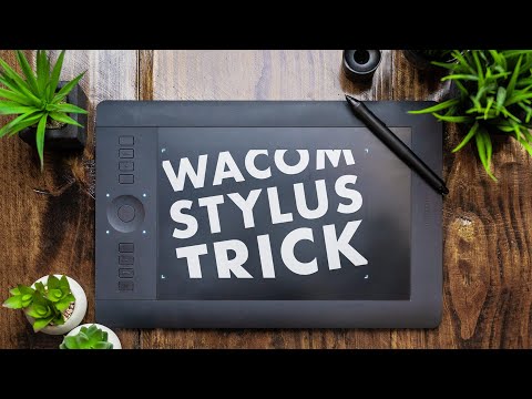 Work FASTER With This Wacom Tablet TRICK! @tutvid