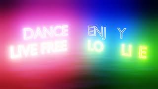 Neon Flickering Text animation