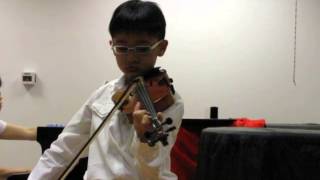 Reverie on violin by Yeong Jun Kai