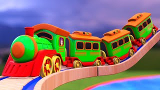 Choo Choo Train - Chu Chu Train Cartoon Video - TRAIN Cartoon for KIDS