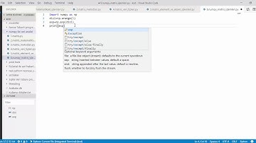 Python Dersleri #45 - Numpy Veri Analizi - Matris Matematik İşlemleri