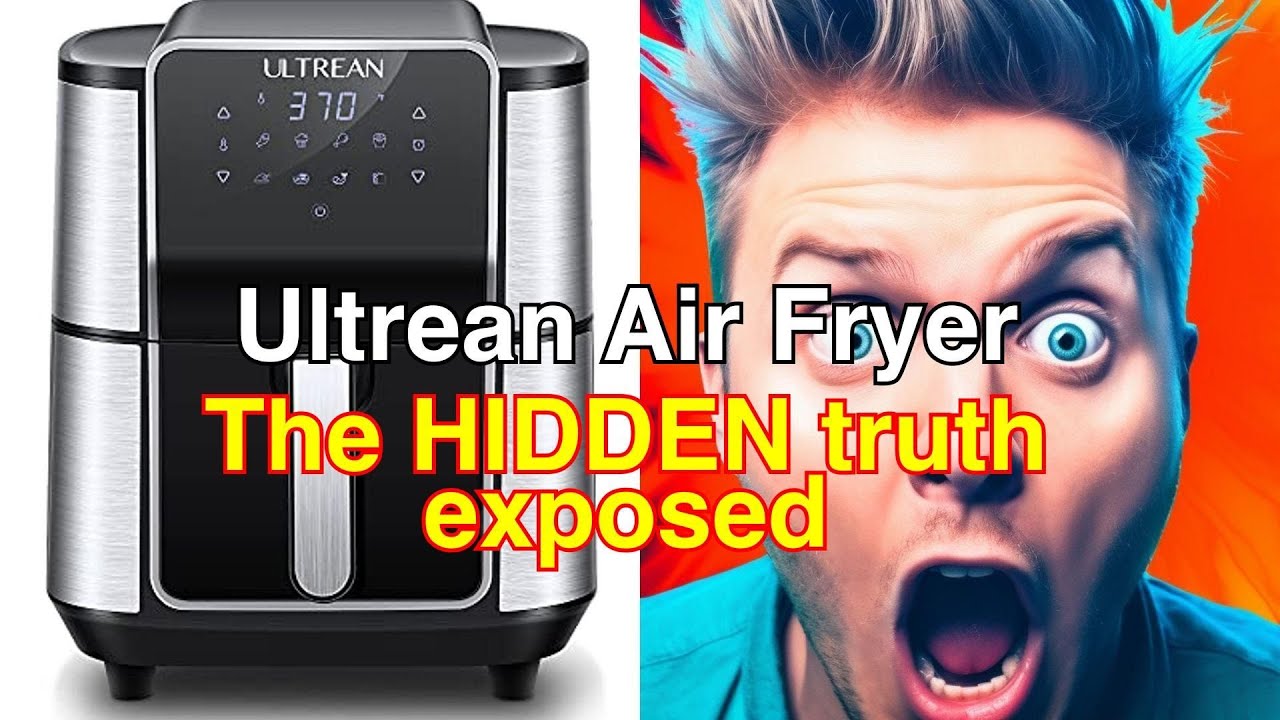  Ultrean Air Fryer, Stainless Steel Air Fryer Combo