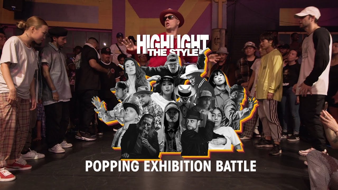 Popping Exhibition Battle // .stance // Highlight the Style breaking free