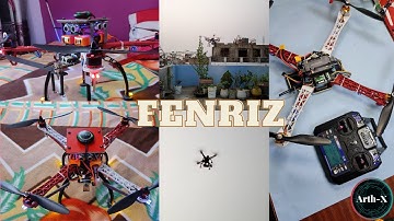 FPV QUADCOPTER FLIGHT TEST | FENRIZ | BEST STABLE CALLIBORATION APM 2.8 | GPS +TELEMETRY |w/o GIMBAL