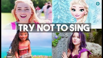 Try Not To Sing Along Challenge !! -Disney Edition- !!
