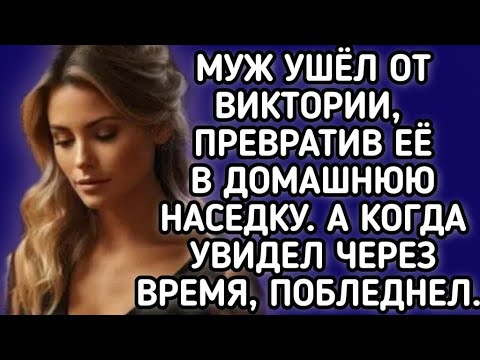 Муж ушёл от Виктории, так как она превратилась в домашнюю наседку.   Аудио рассказ Уроки любви