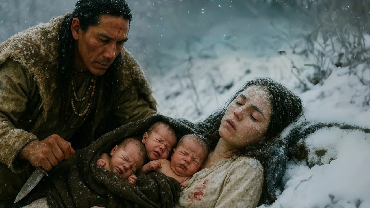 Воин Апачей Спасает Овдовевшую Крестьянку С Тройняшками… 💔 И Развязывает Ярость Своего Племени 🏹