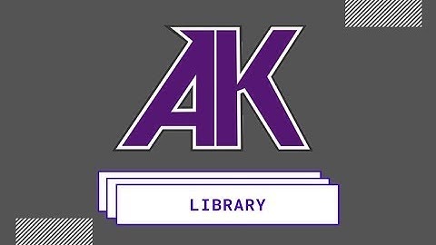 AK Library Tutor.com Video Tutorial