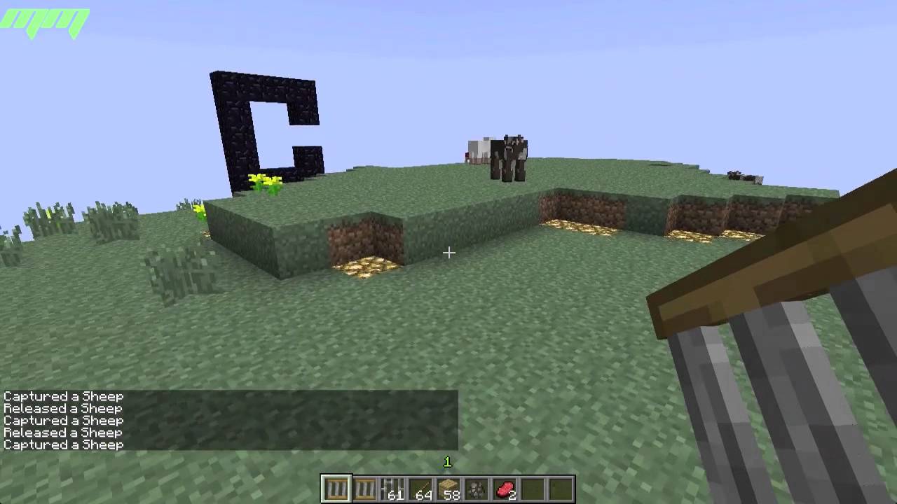 Mob Cage Mod Minecraft Mod 1.3.2 - Mob Cages Mod - YouTube