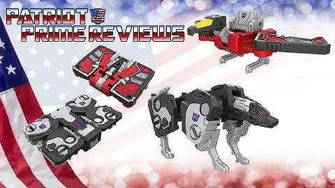 Patriot Prime Reviews WFC Siege Ravage & Laserbeak