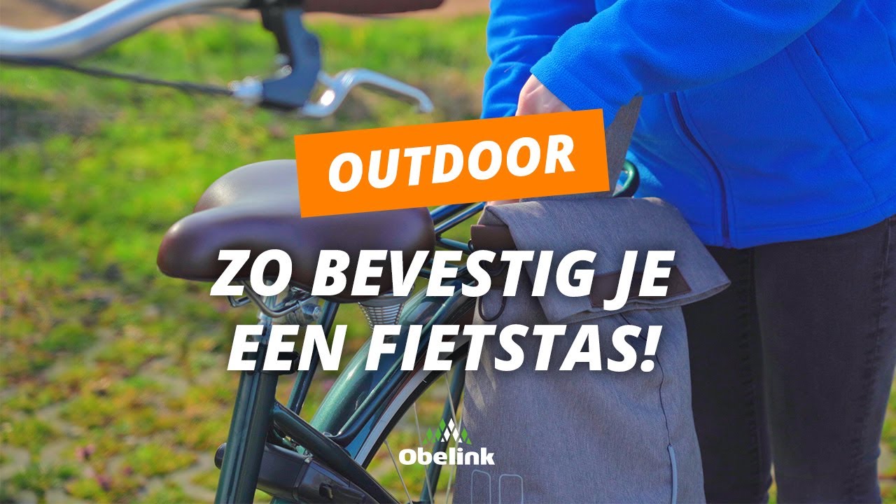 Fietstas bevestigen | Hoe bevestig je een fietstas? | Obelink YouTube