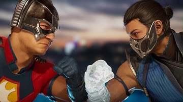 Mortal Kombat 1 - Peacemaker vs Sub-Zero | All Intro/Interaction Dialogues