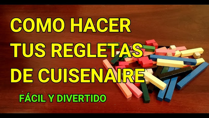 Conoces las Regletas de Cuisenaire? Te contamos qué son