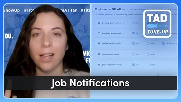 Transform Customer Communications with ServiceTitan Job Notifications | TAD Tune-Up Series