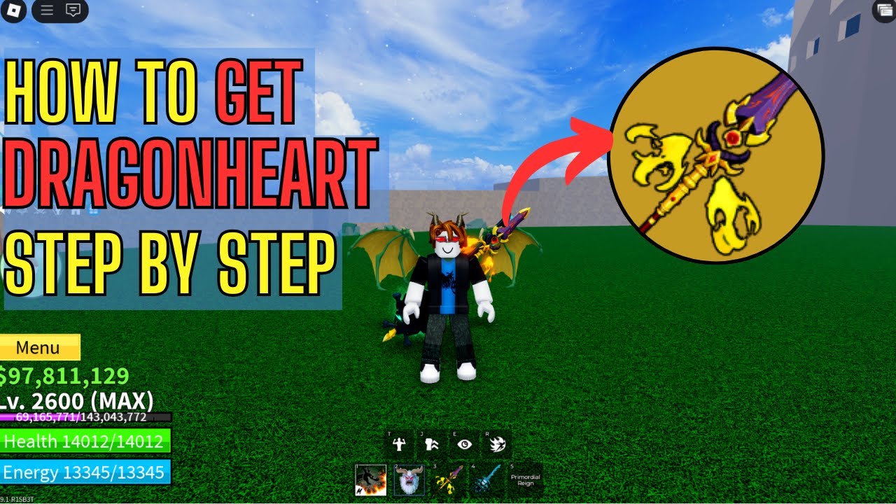 HOW TO GET DRAGON HEART Full Guide + Showcase! - YouTube