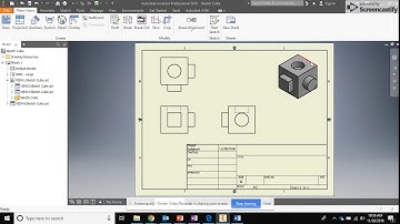 Sketch Cube Multi-view Drawing with Dimensioning