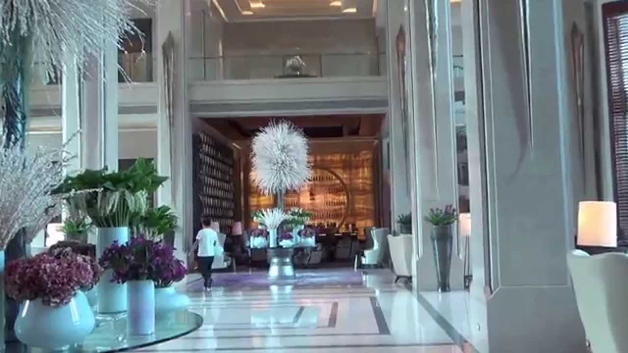Lobby At Siam Kempinski Hotel Bangkok Youtube