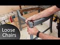 How to Repair Loose Chairs  | Wood Furniture Restoration