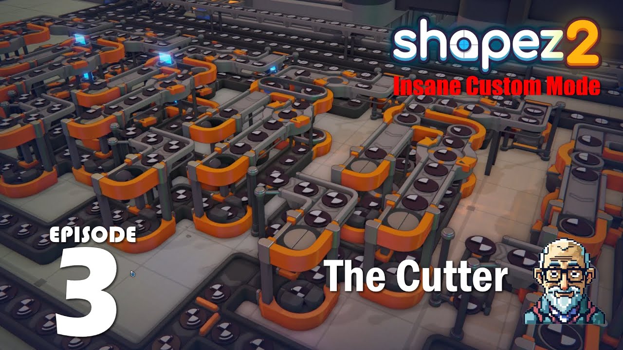 The Cutter / Ep 03 : Shapez 2 Insane Custom - YouTube