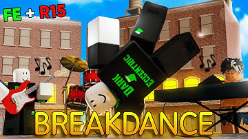 Roblox Fe Script Showcase Episode#189/Fe R15 Breakdance