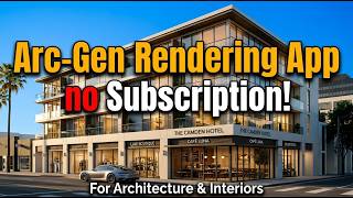 Arc Gen Overview, best rendering app! #aiarchitecture #aiinterior #ai screenshot 3
