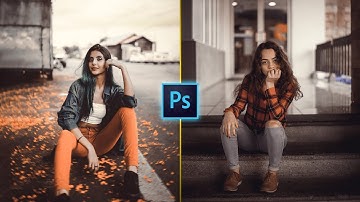 1-Minute Brown Color Grading Effect in Photoshop | Photo Effect + FREE ACTION FILE