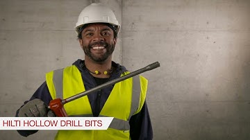 INTRODUCING the Hilti TE-CD / TE-YD hollow drill bits