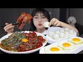 제철 대하로 만든 간장새우장 양념새우장🦐밥도둑 먹방 Soy Sauce Marinated Shrimp Mukbang ASMR