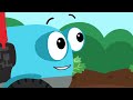 El tractor en el campo | El gatito Koté | Canciones para niños | Dibujos animados