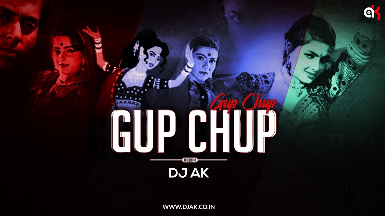 Gup Chup Gup Chup  Remix  DJ AK  Karan Arjun  Alka Yagnik  Ila Arun  Kss Visual