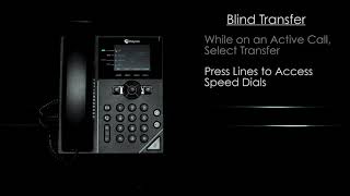 Blind Transferring VVX 250