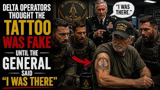 Delta Operators Thought the Tattoo Was Fake — Until the General Said “I Was There”