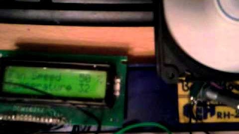 Pwm 4 pin fan temperature controlled pic micro